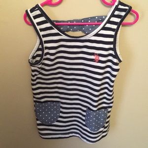 US POLO ASSN SIZE 6 tank top Girls